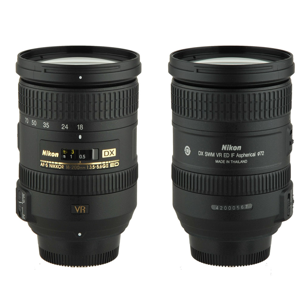 Nikon AF-S DX 18-200mm f/3.5-5.6G ED VR II